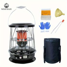 Portable Kerosene Heaters for Indoor Use, Small Kerosene Heater with Portable Handle, Height Adjustable Kerosene Stove